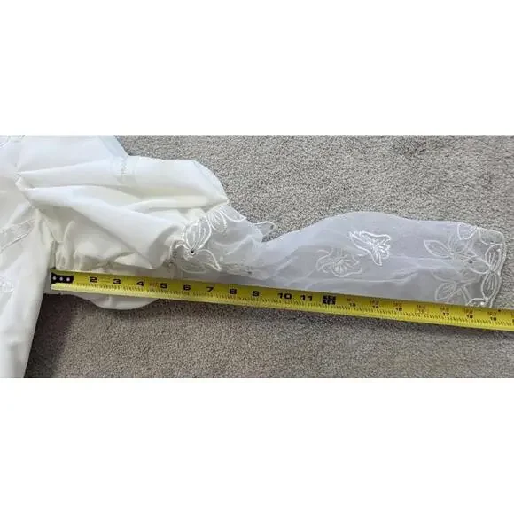 Vintage Wedding Dress Gown Set Veil Cape Headpiece Preserved Keepsake Box - Picture 9 of 16